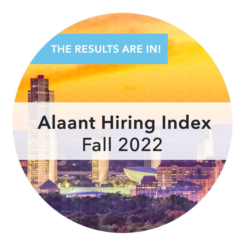 Read the Results of the Alaant Hiring Index - Fall 2022