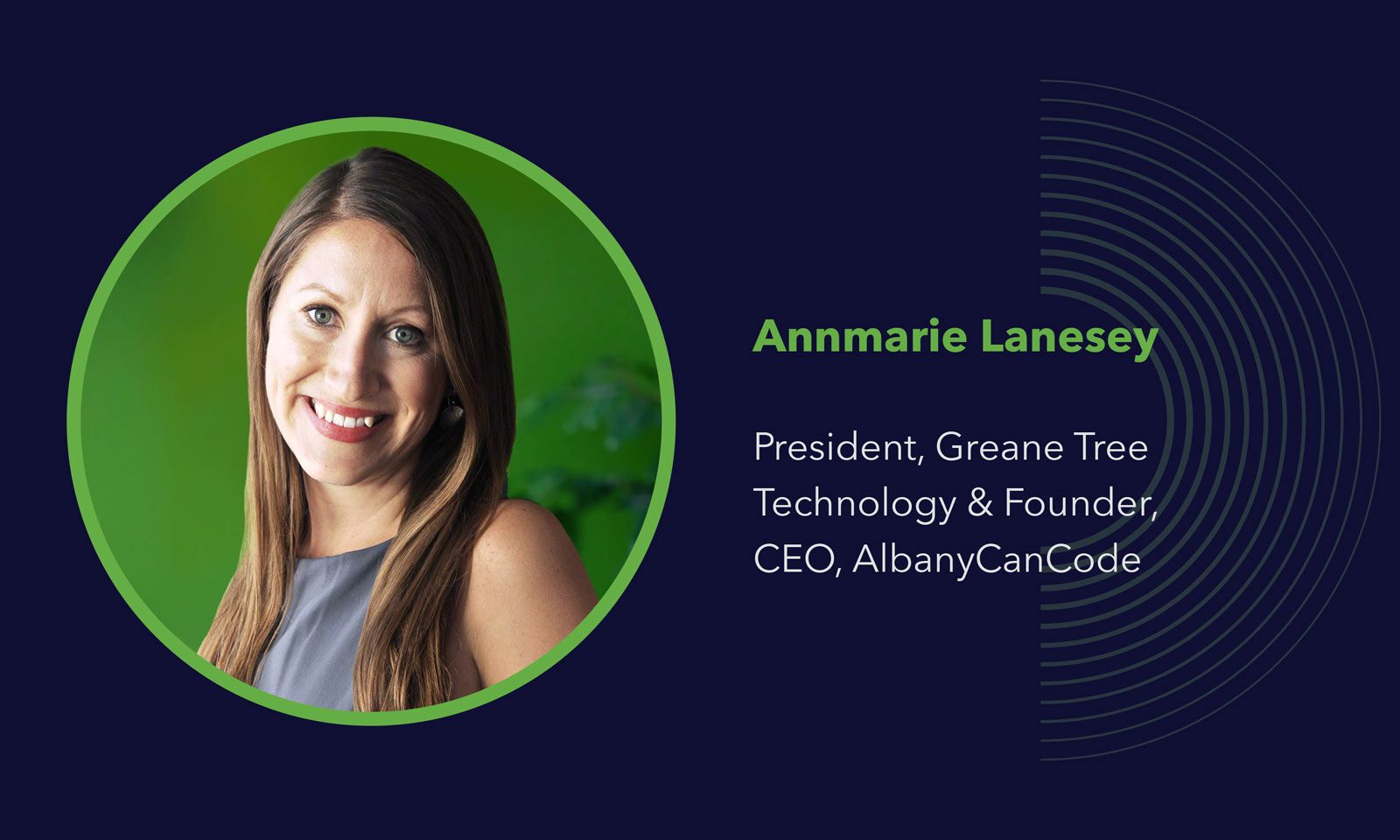 Annmarie Lanesey of Greane Tree Technology